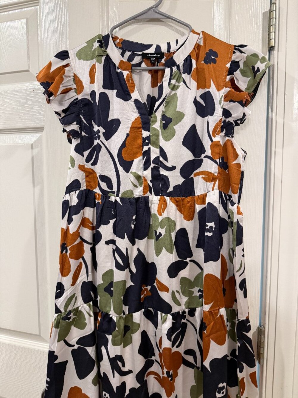 Mittoshop Dress Size L Floral Print